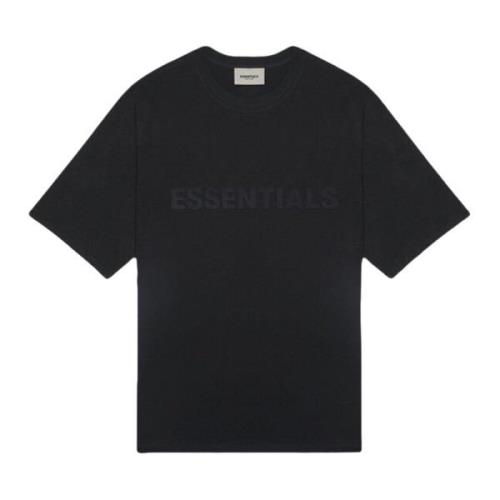 Fear Of God Svart Bomull Essential T-shirt Begränsad Upplaga Black, He...