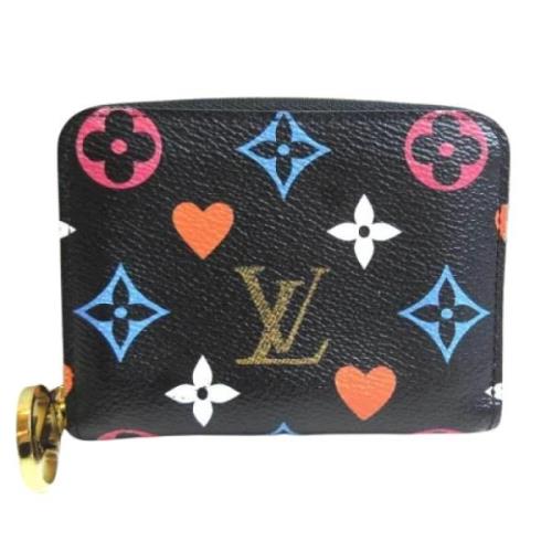 Louis Vuitton Vintage Pre-owned Laeder plnbcker Black, Dam