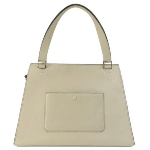 Celine Vintage Pre-owned Laeder totevskor White, Dam