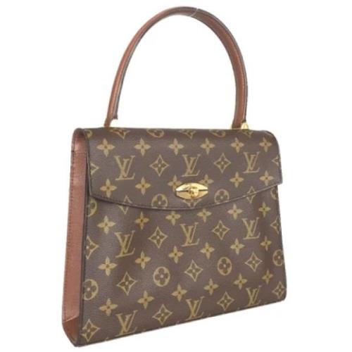 Louis Vuitton Vintage Pre-owned Tyg louis-vuitton-vskor Brown, Dam