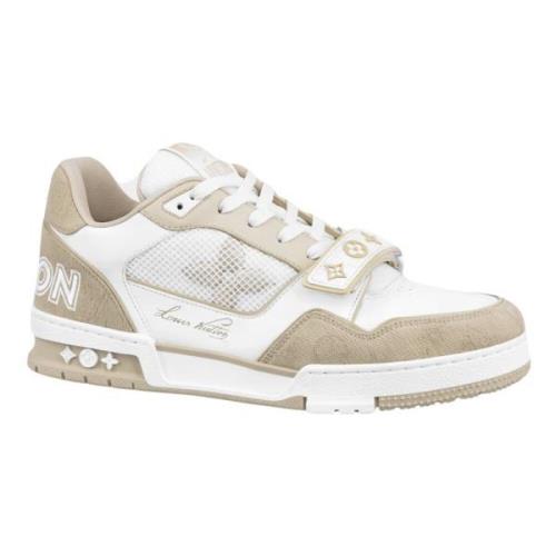 Louis Vuitton Begränsad upplaga Beige White Trainer Multicolor, Herr