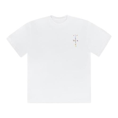 Travis Scott Begränsad upplaga McDonald's Cj Smile T-shirt White, Herr