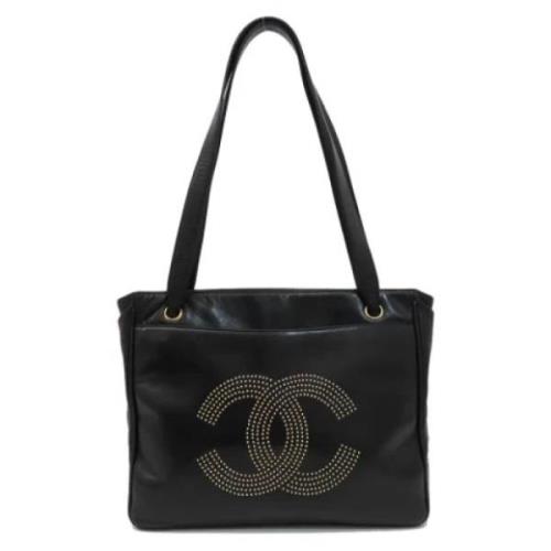 Chanel Vintage Pre-owned Laeder chanel-vskor Black, Dam