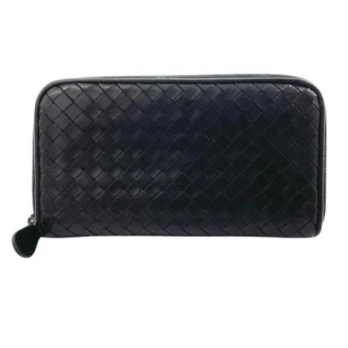 Bottega Veneta Vintage Pre-owned Laeder plnbcker Black, Herr