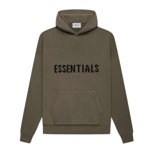 Fear Of God Begränsad upplaga Stickad Pullover Hoodie Harvest Brown, H...