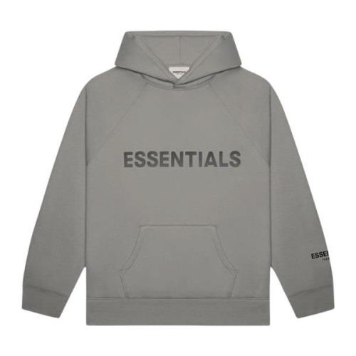 Fear Of God Begränsad upplaga hoodie applique logo Gray, Herr