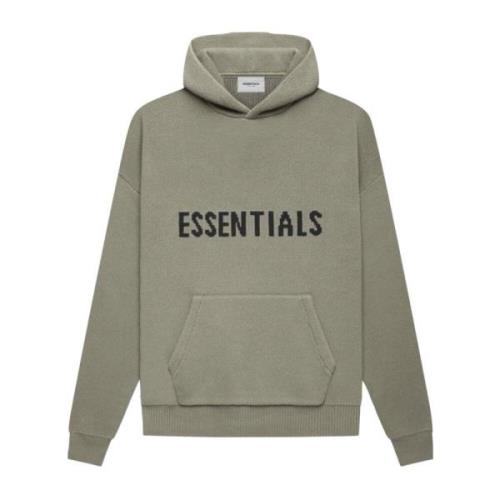 Fear Of God Begränsad upplaga Stickad Pullover Hoodie Green, Herr