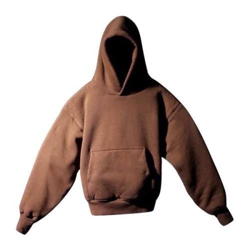 Yeezy Begränsad Upplaga Brun Hoodie Samarbete Brown, Herr