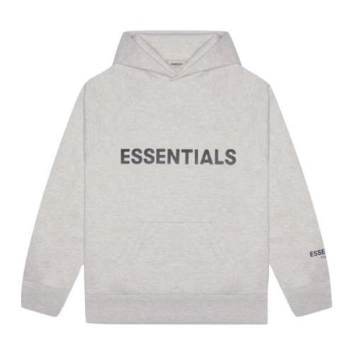 Fear Of God Begränsad upplaga 3D Silicon Applique Hoodie Gray, Herr