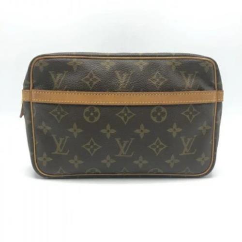 Louis Vuitton Vintage Pre-owned Canvas louis-vuitton-vskor Brown, Dam