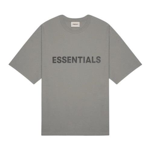 Fear Of God Begränsad upplaga Cement Logo T-shirt Gray, Herr