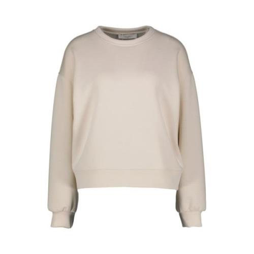 Amélie & Amélie Offwhite Sweater Beige, Dam