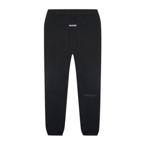 Fear Of God Svarta Lounge Sweatpants Slim Fit Black, Herr