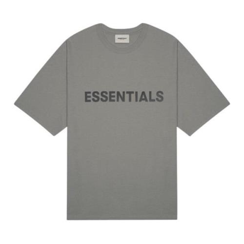 Fear Of God Essentials Grå/Kol T-shirt Begränsad Upplaga Gray, Herr