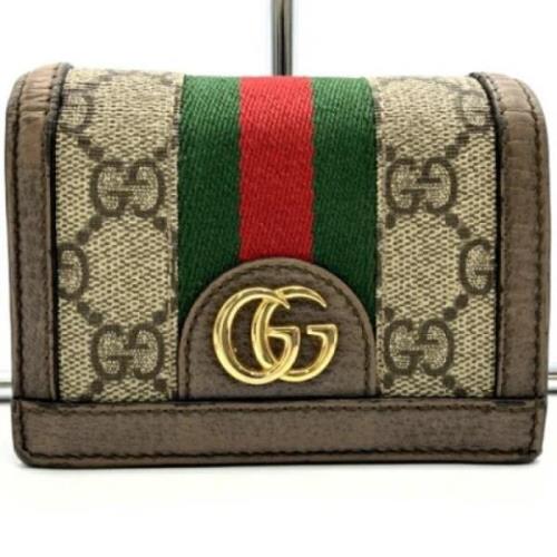 Gucci Vintage Pre-owned Laeder plnbcker Multicolor, Dam