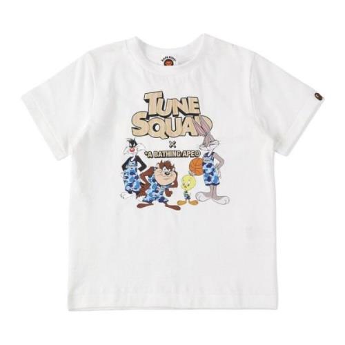 A Bathing APE Space Jam Tune Squad Tee White, Herr