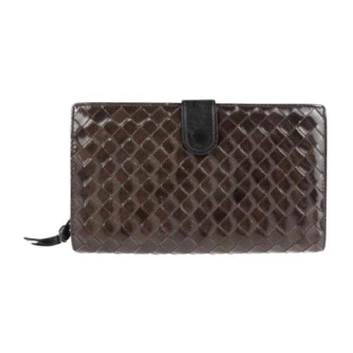 Bottega Veneta Vintage Pre-owned Laeder plnbcker Brown, Dam