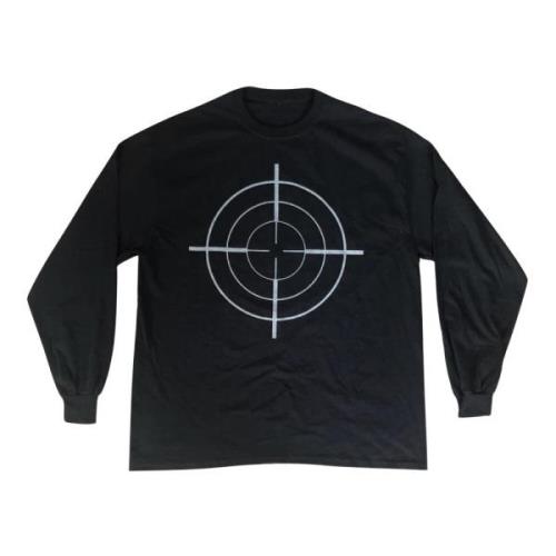 Yeezy Begränsad upplaga Bullseye Donda T-shirt Black, Herr