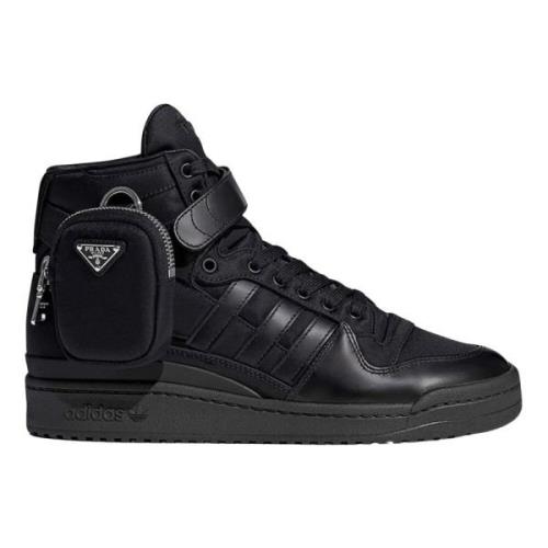 Adidas Svarta High Top Limited Edition Sneakers Black, Herr