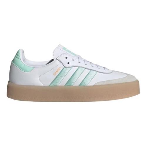 Adidas Begränsad upplaga Clear Mint Sambae Sneaker White, Unisex