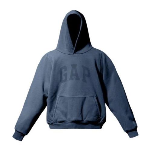 Balenciaga Yeezy Gap Dark Blue Hoodie Limited Edition Blue, Herr