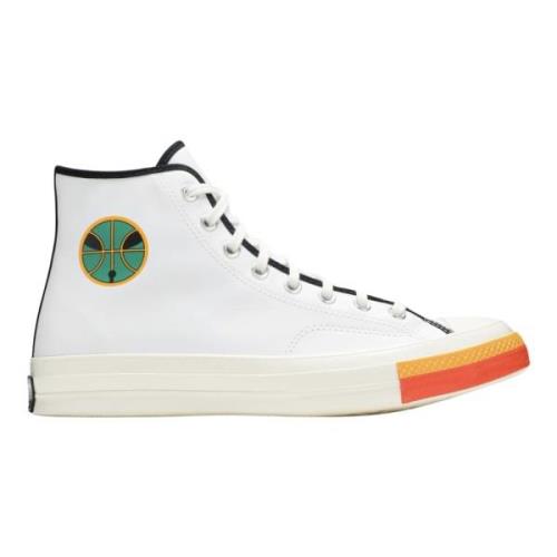 Converse Begränsad Upplaga Läder Raygun Sneakers White, Herr