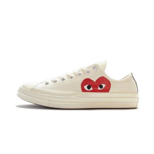 Converse Chuck Taylor All-Star 70s Ox Comme des Garçons Play Vit White...