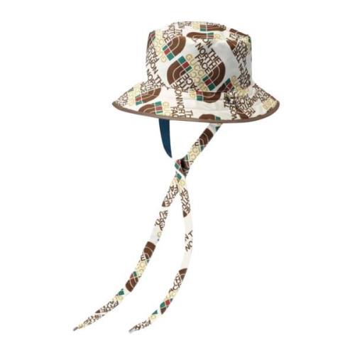 Gucci Begränsad upplaga Self Tie Nylon Hat Multicolor, Unisex