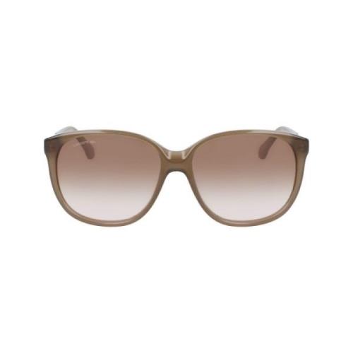 Lacoste Brun Acetat Dam Solglasögon Brown, Dam