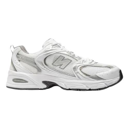 New Balance Retro White Silver Metallic Sneakers White, Herr