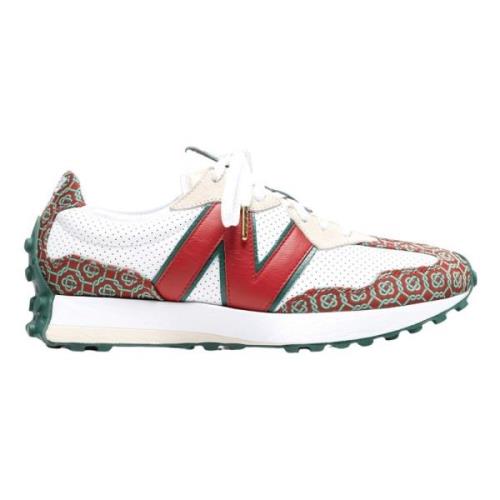 New Balance Begränsad Upplaga Röd Monogram Sneakers Multicolor, Herr