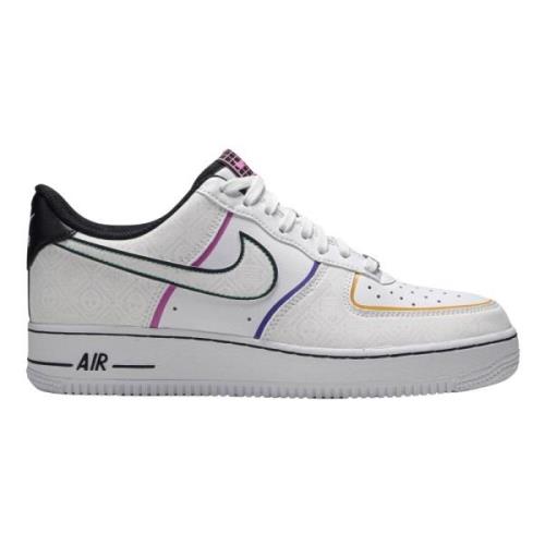 Nike Day Of The Dead Läder Sneakers White, Herr