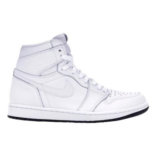 Nike Vit Retro Air Jordan 1 Begränsad Upplaga White, Herr