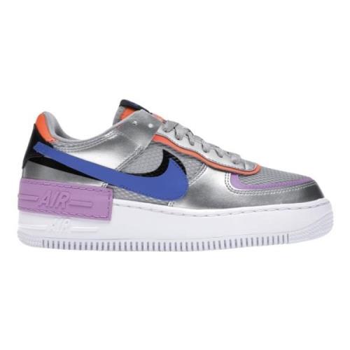 Nike Begränsad upplaga Shadow Metallic Silver Sneakers Multicolor, Dam