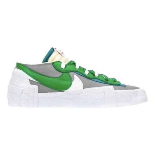 Nike Begränsad upplaga Blazer Low Sacai Grön Multicolor, Herr