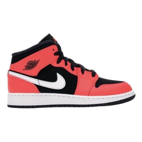 Nike Begränsad upplaga Air Jordan 1 Mid Infrared Red, Dam