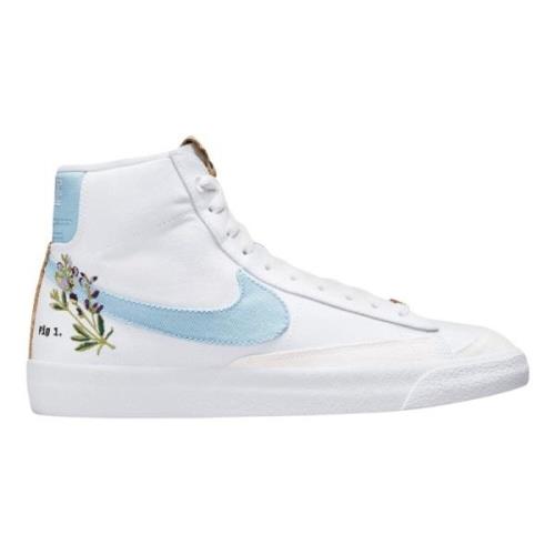 Nike Begränsad upplaga Blazer Mid 77 Indigo White, Dam