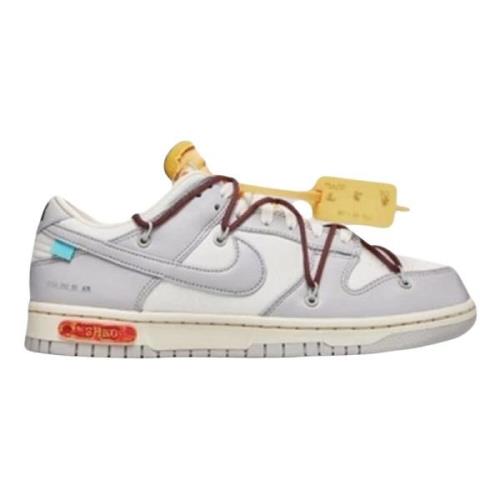 Nike Begränsad upplaga Off-White Dunk Low Lot 46 Multicolor, Herr