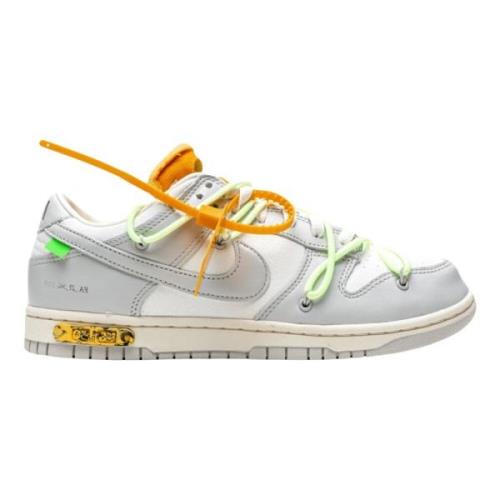 Nike Begränsad upplaga Off-White Dunk Low Lot 43 Multicolor, Herr