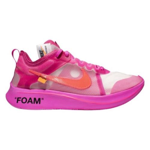 Nike Begränsad Upplaga Off-White Rosa Löparskor Multicolor, Herr