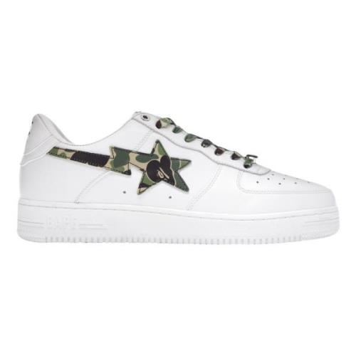 Nike Begränsad upplaga Camo Bape Sta Low White, Herr