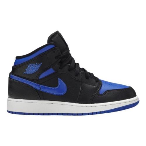 Nike Begränsad upplaga Air Jordan 1 Mid Royal Black, Dam