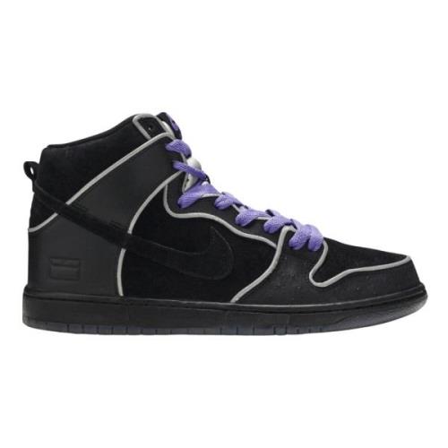 Nike Begränsad Upplaga Svart Lila Box Sneakers Black, Herr