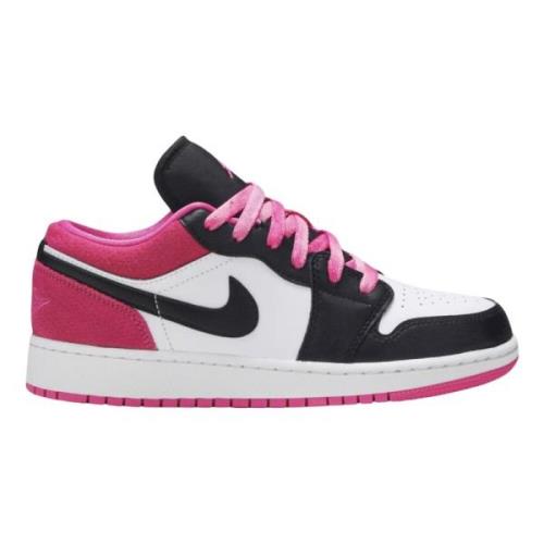 Nike Begränsad upplaga Air Jordan 1 Low Svart Aktiv Fuchsia Multicolor...