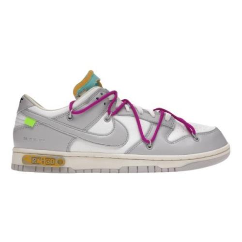 Nike Begränsad upplaga Off-White Dunk Low Lot 21 Multicolor, Herr