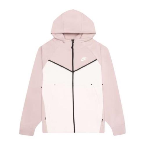 Nike Tech Fleece Windrunner Full Zip Hoodie Pink, Dam