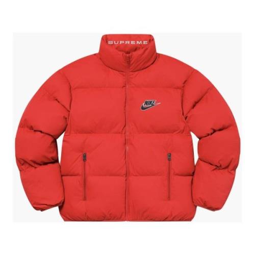 Nike Begränsad Upplaga Reversibel Puffy Jacka Röd Red, Herr