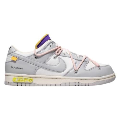 Nike Begränsad upplaga Off-White Dunk Low Lot 24 Multicolor, Herr