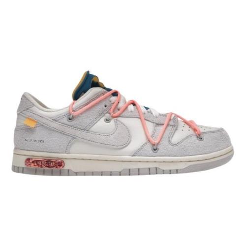 Nike Begränsad upplaga Off-White Dunk Low Lot 19 Multicolor, Herr