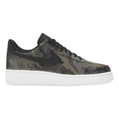 Nike Begränsad upplaga Camo Olive Sneakers Green, Herr